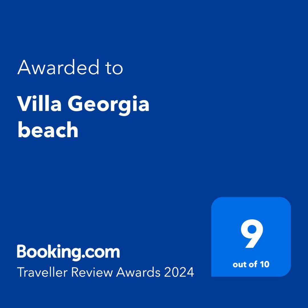 Villa Georgia Beach Неос-Мармарас Экстерьер фото